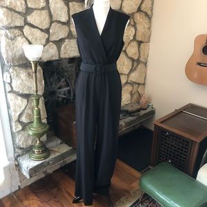 Sexy Tailored Black Calvin Klein Jumpsuit